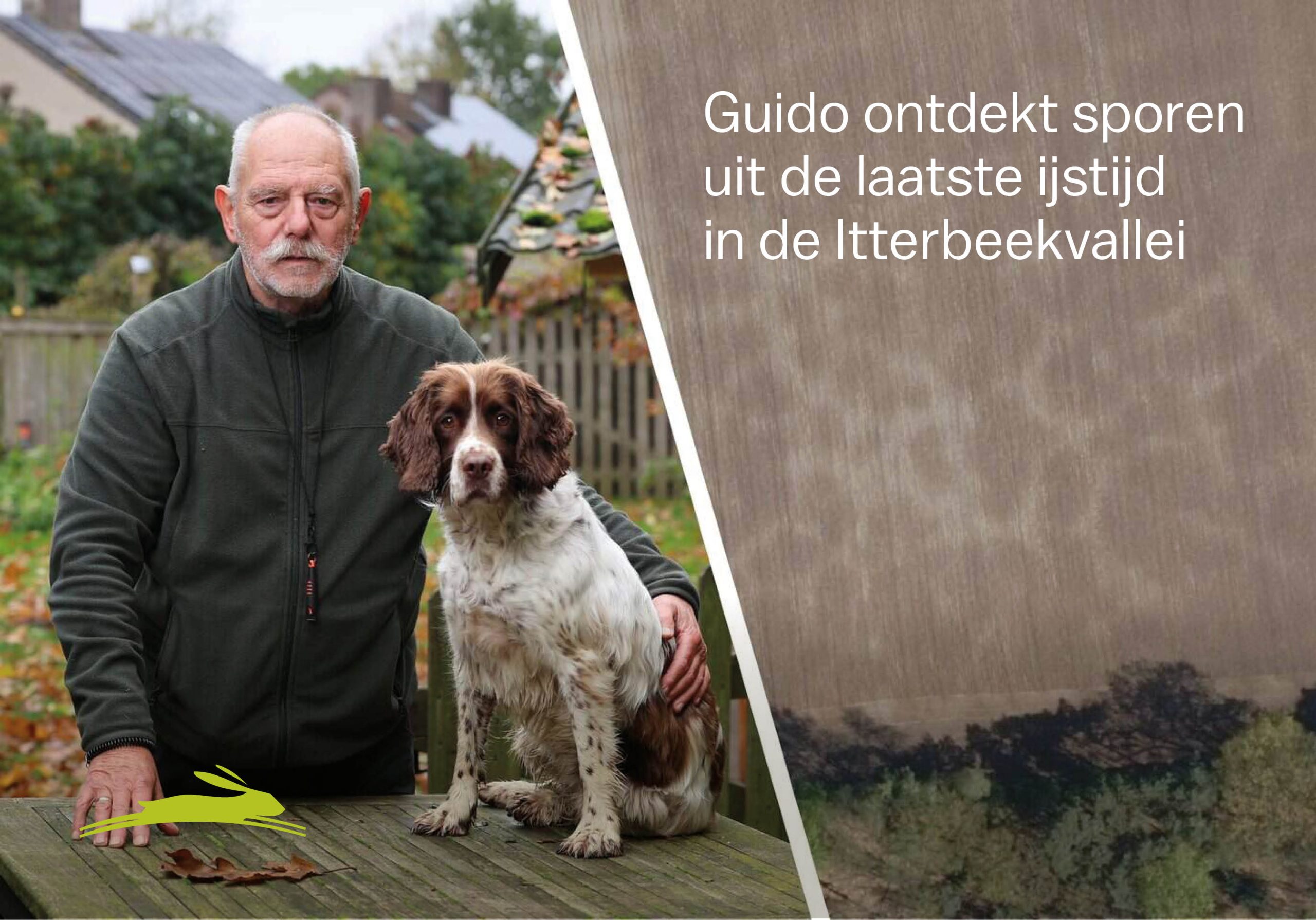 “Eigenlijk was ik op zoek naar Keltische raatakkers”: Guido ontdekt sporen uit de laatste ijstijd in de Itterbeekvallei